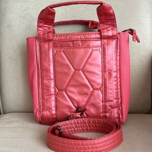 USED Lug Cadence Crossbody Bag in Metallic Watermelon with MINOR FLAW 🍉